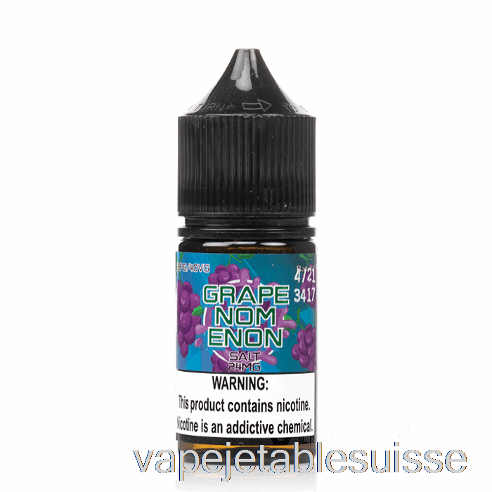Vape Suisse Sel De Raisin Grapenomenon - E-liquides Nomenon - 30ml 24mg